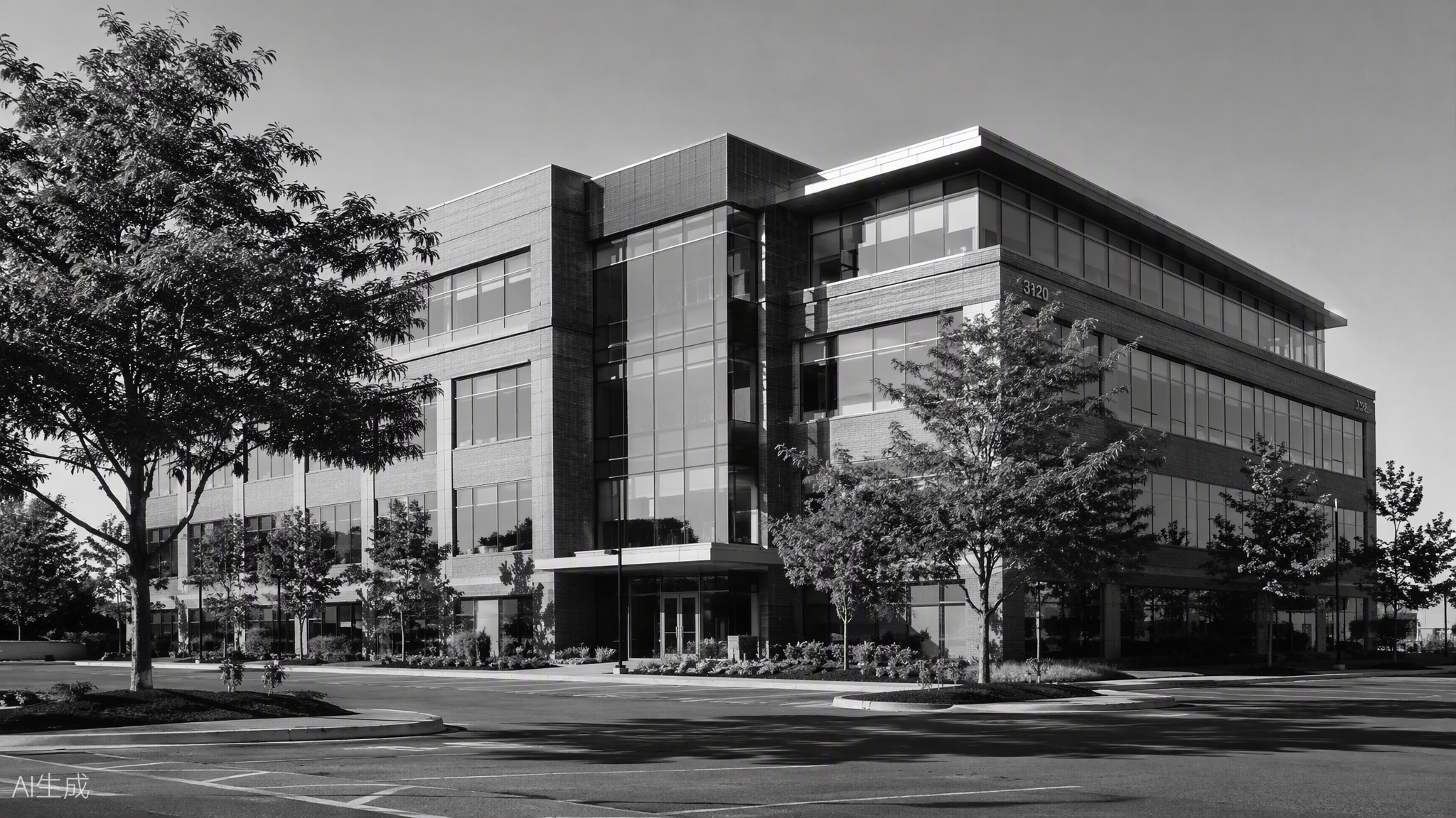 Commercial real estate building